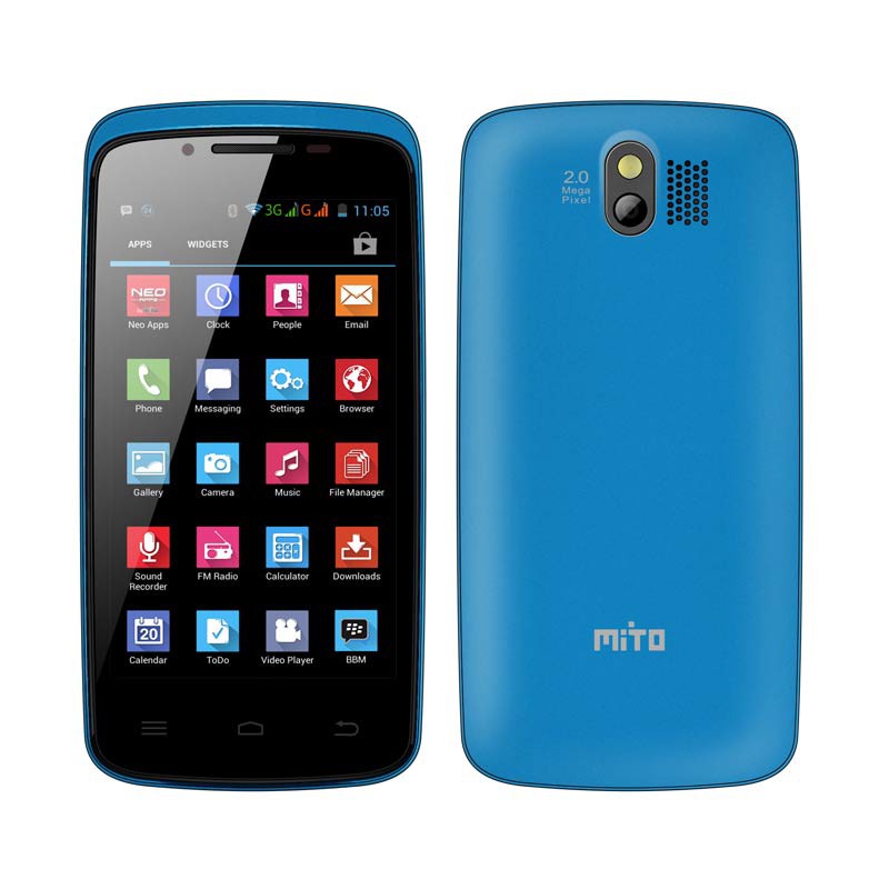 Handphone Mito A55 Fantasy Mini (GSM-GSM) support BBM