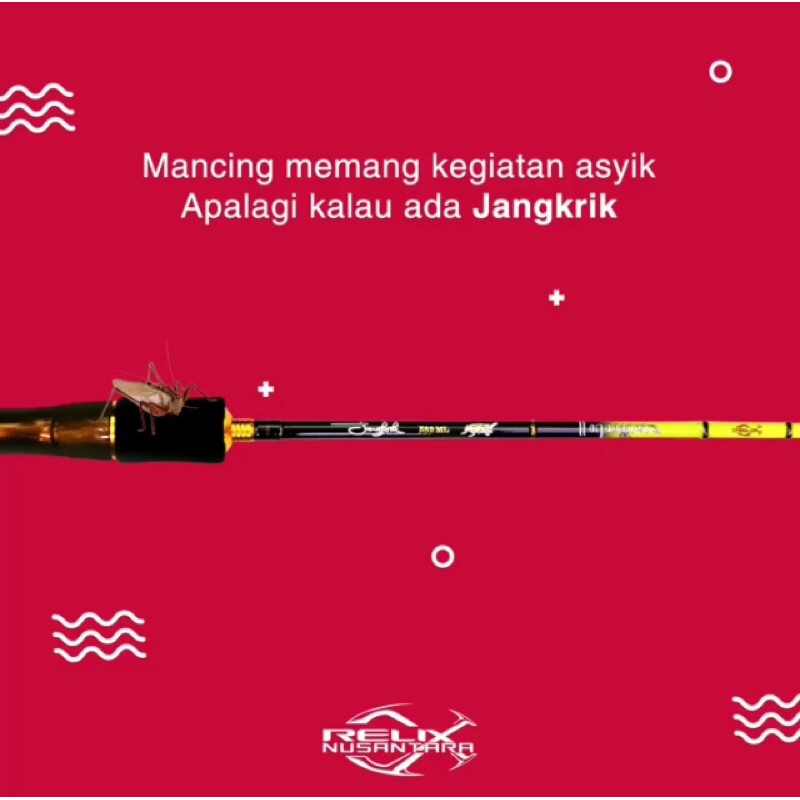 Joran Jangkrik 602 17 Lb Relix Nusantara