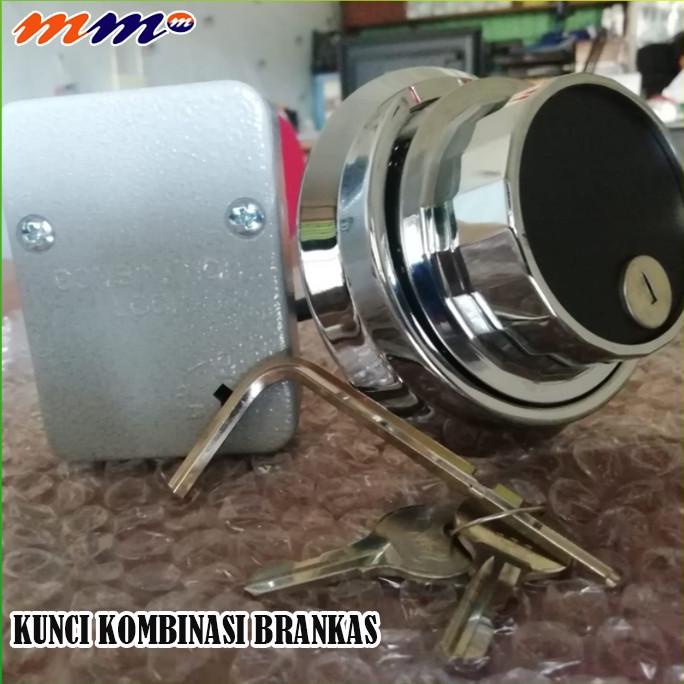 Kunci Kombinasi Brankas - Kombinasi Putar 3 Roda