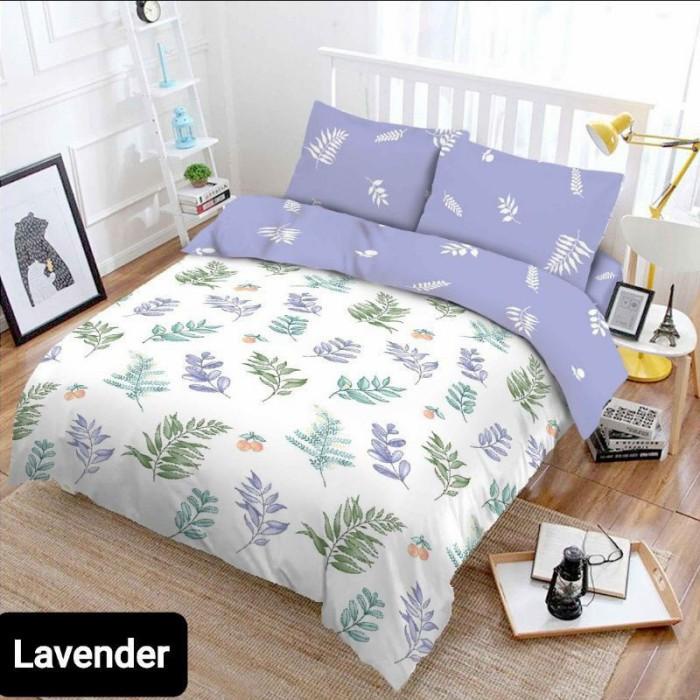 Bedcover Set King Vito Motif Lavender 180x200 cm - BCD SET