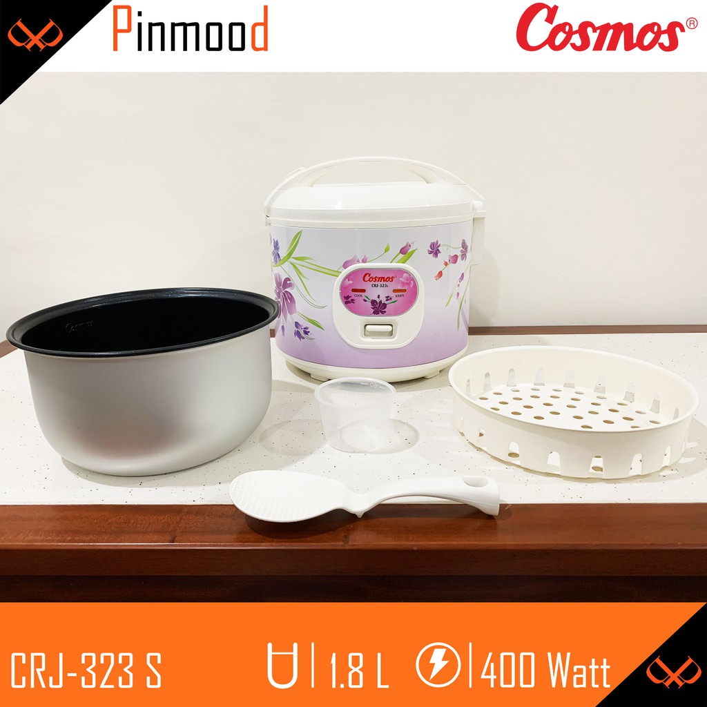 COSMOS MAGIC COM // RICE COOKER CRJ-323 S [ 1.8 LITER ] PENANAK NASI SSV SWG SSO MURAH