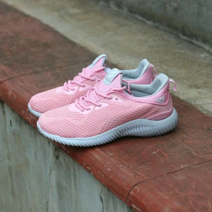 alphabounce adidas pink