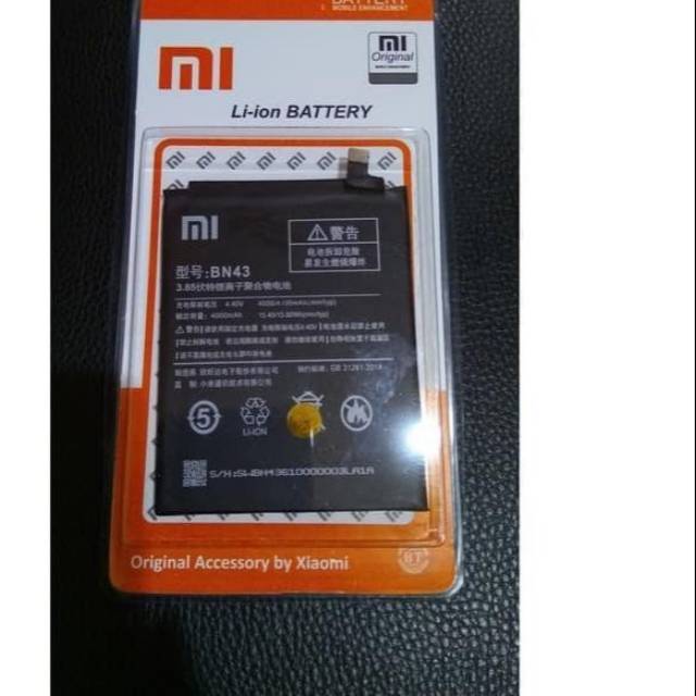 BATERAI BATRE XIOMI REDMI NOTE 4X BN43 BN 43 ORIGINAL