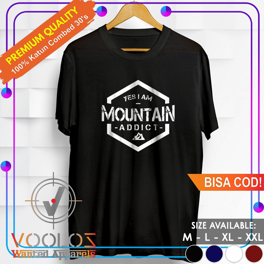  KAOS  GUNUNG KAOS  PRIA  DISTRO MURAH  KAOS  PRIA  BRANDED BAJU 