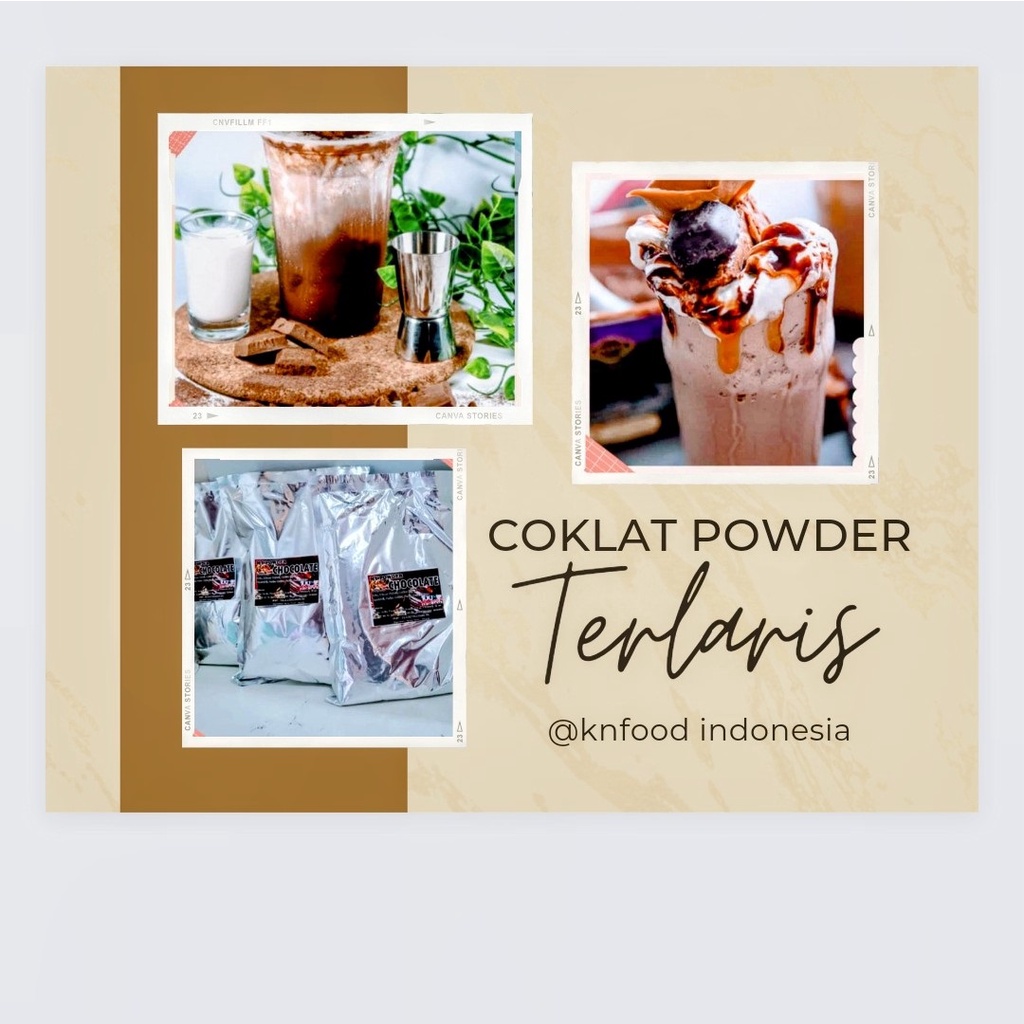 

POWDER CHOCOLATTE - BUBUK COKLAT SPECIAL 1 KG