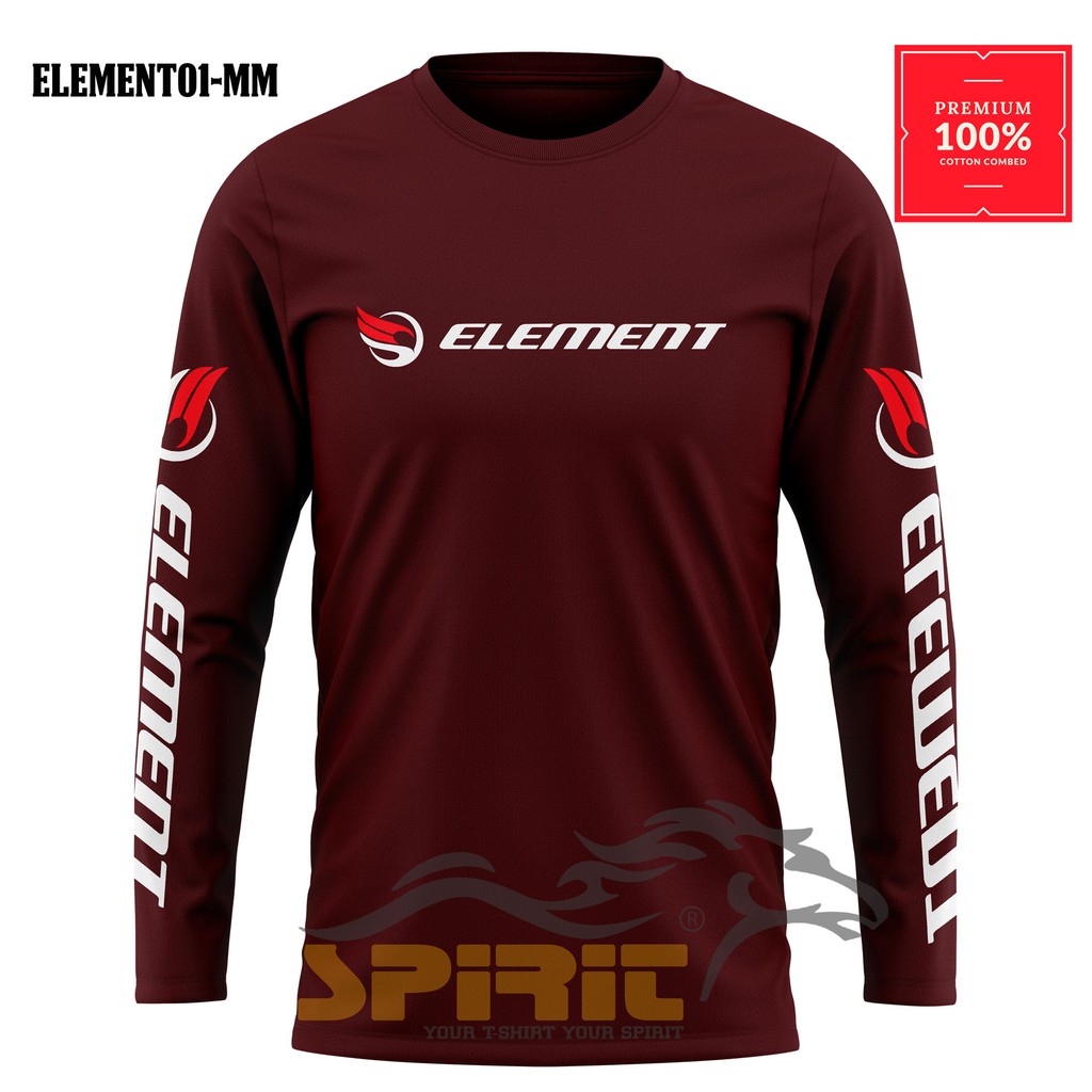 [TERBARU] Kaos goes element tshirt sepeda element lengan panjang