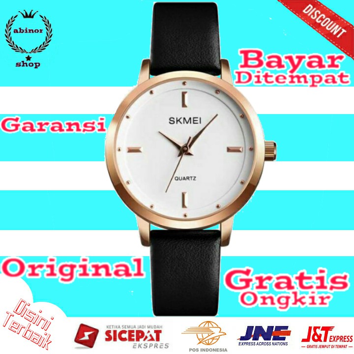 Jam Tangan SKMEI ORIGINAL Wanita Original PEREMPUAN CEWE CEWEK Analog anti air tahan air Promo JA 94