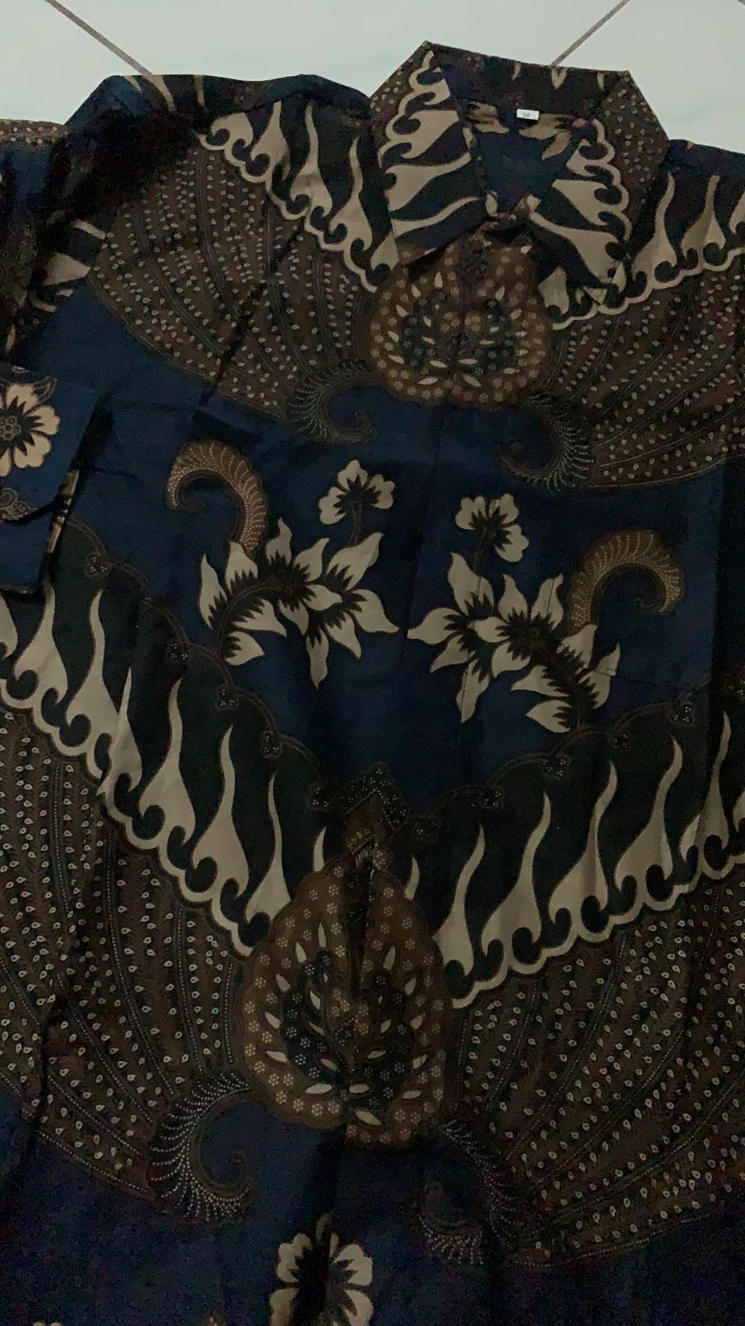 Baju Batik Pria Slimfit Big Size M L Xl Xxl Atasan Kemeja Batik Lengan Panjang Original