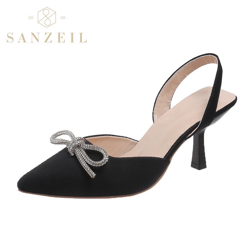 SG1444 syafniegalery Sanzeil Sandra Original Brand heels wanita import