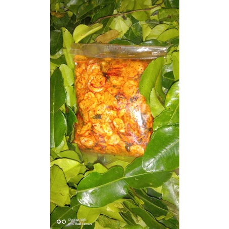 

seblak kemplang bantat kemplang bawang aroma daun jeruk extra pedas isi 1kg