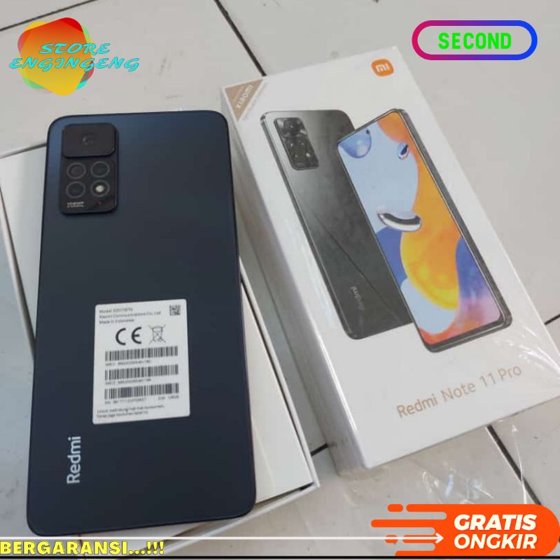 SECOND REDMI NOTE 11 PRO 8/128 BERGARANSI