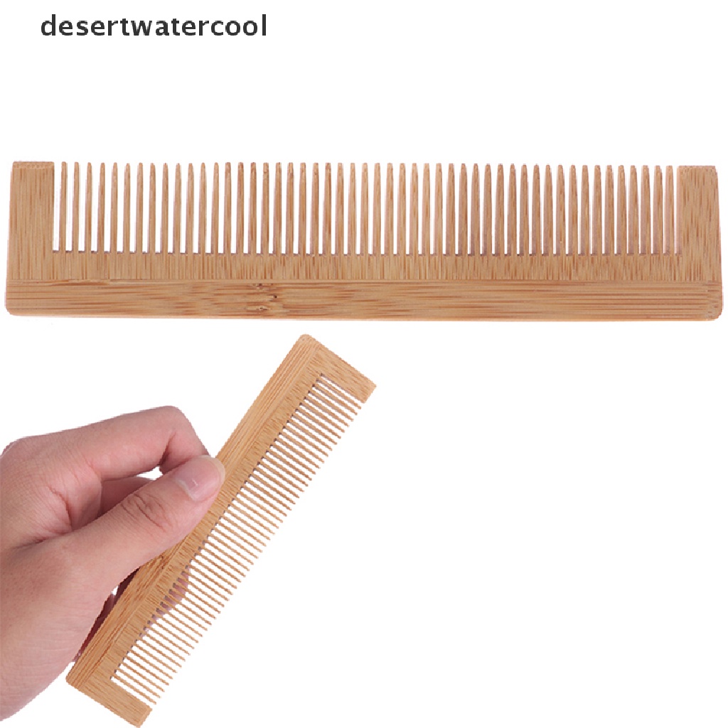 1pc Sisir Pijat Rambut Bahan Bambu Untuk Perawatan SPA