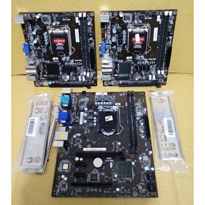 Paketan Mainboard H110 Onboard - Processor Pentium Gold - Ddr4 4gb - LGA 1151 Normal Garansi