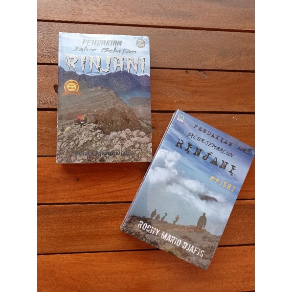 Novel Pendakian Jalur selatan Rinjani 1 dan Pendakian Jalur sembalun Rinjani 2