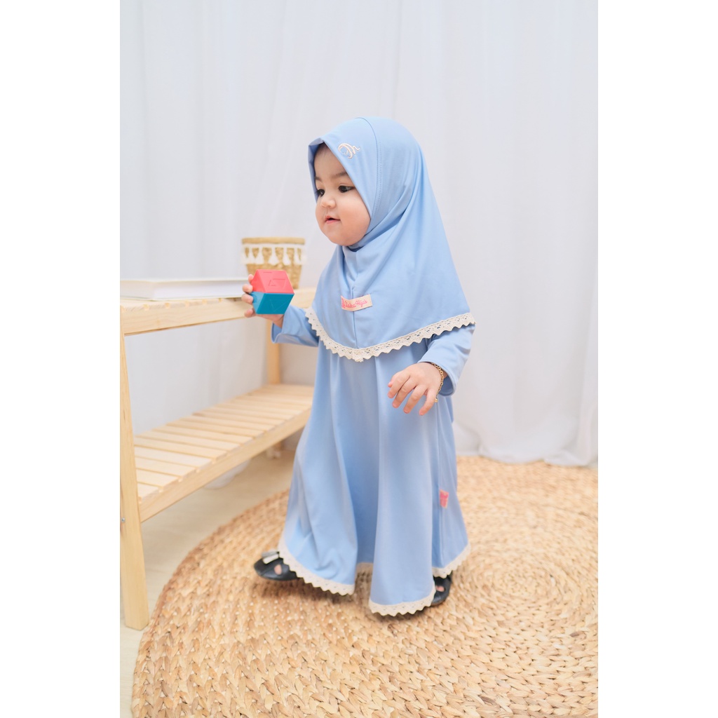 HONEYBLOSSOM gamis bayi perempuan 0 6 bulan / gamis bayi perempuan 1 tahun alesha