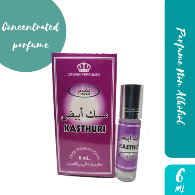 Minyak Wangi Khas Arab Kasturi Tamam Parfum Original