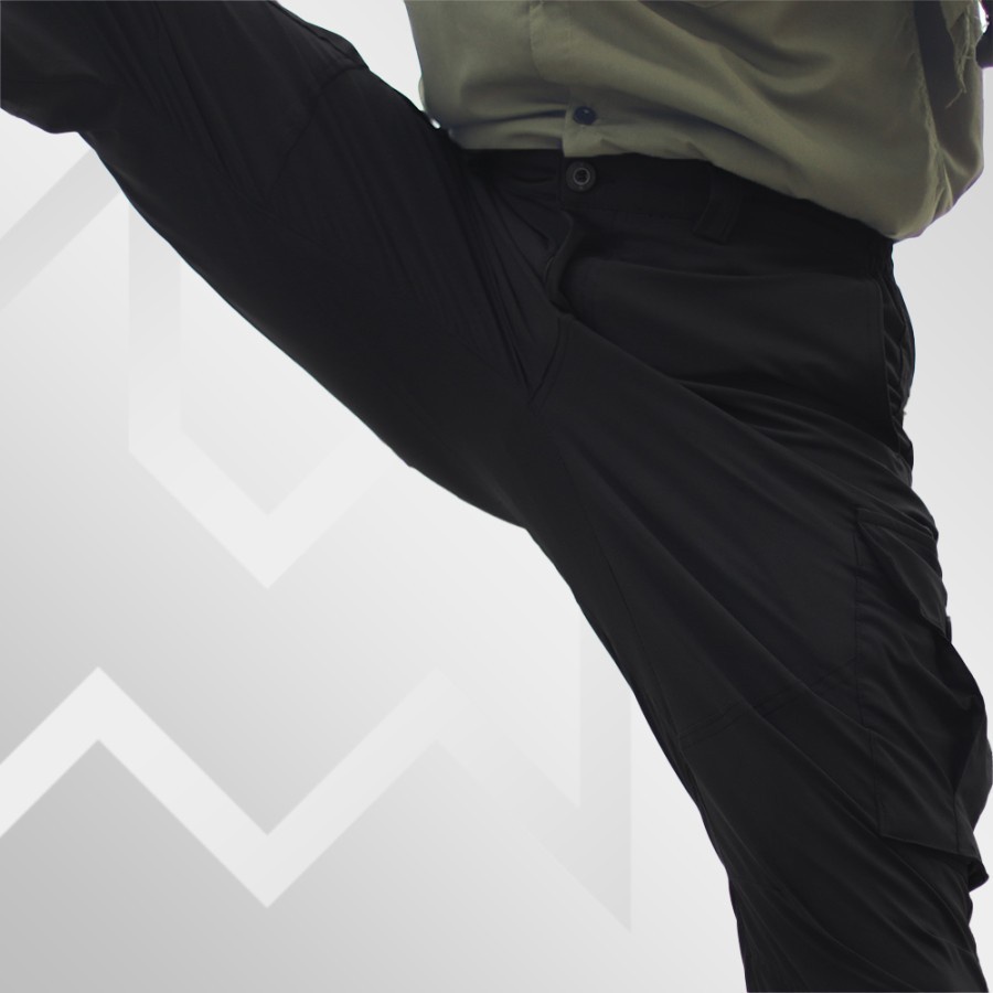 Hikemore Maxpro Celana Panjang Cargo Outdoor Quickdry Dry Fit Stretch Original LIVE