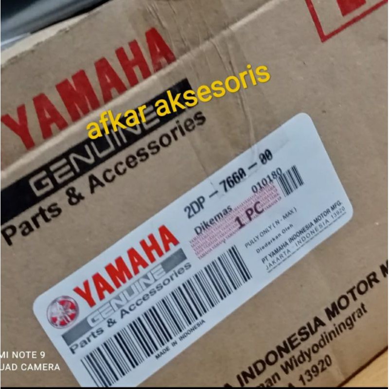 pully poly pulley only yamaha nmax (2DP)