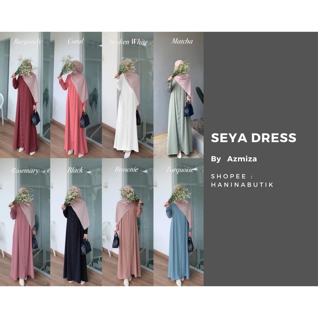 Seya Dress By Azmiza (Sahara Platinum)
