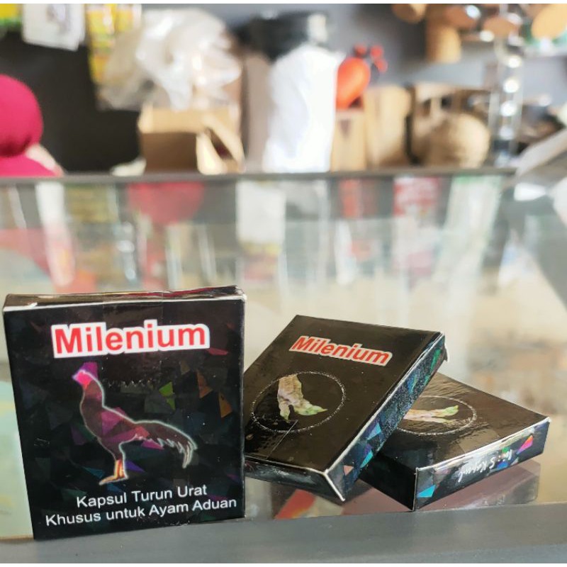 Milenium MILENIUM OBAT AYAM TURUN URAT hologram