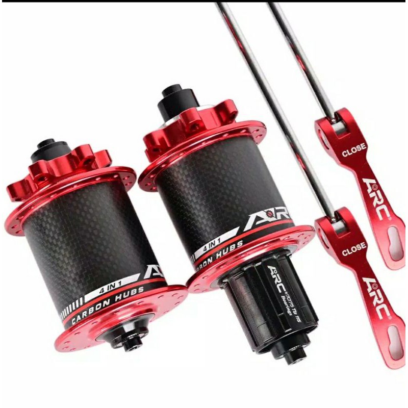 frehub ARC hub serat karbon hub sepeda gunung 4 bantalan 6 pawl 32 lubang 8 9 10 11 speed