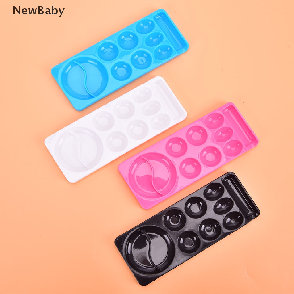 Palet Piring Campur Warna Kutek Untuk Nail Art