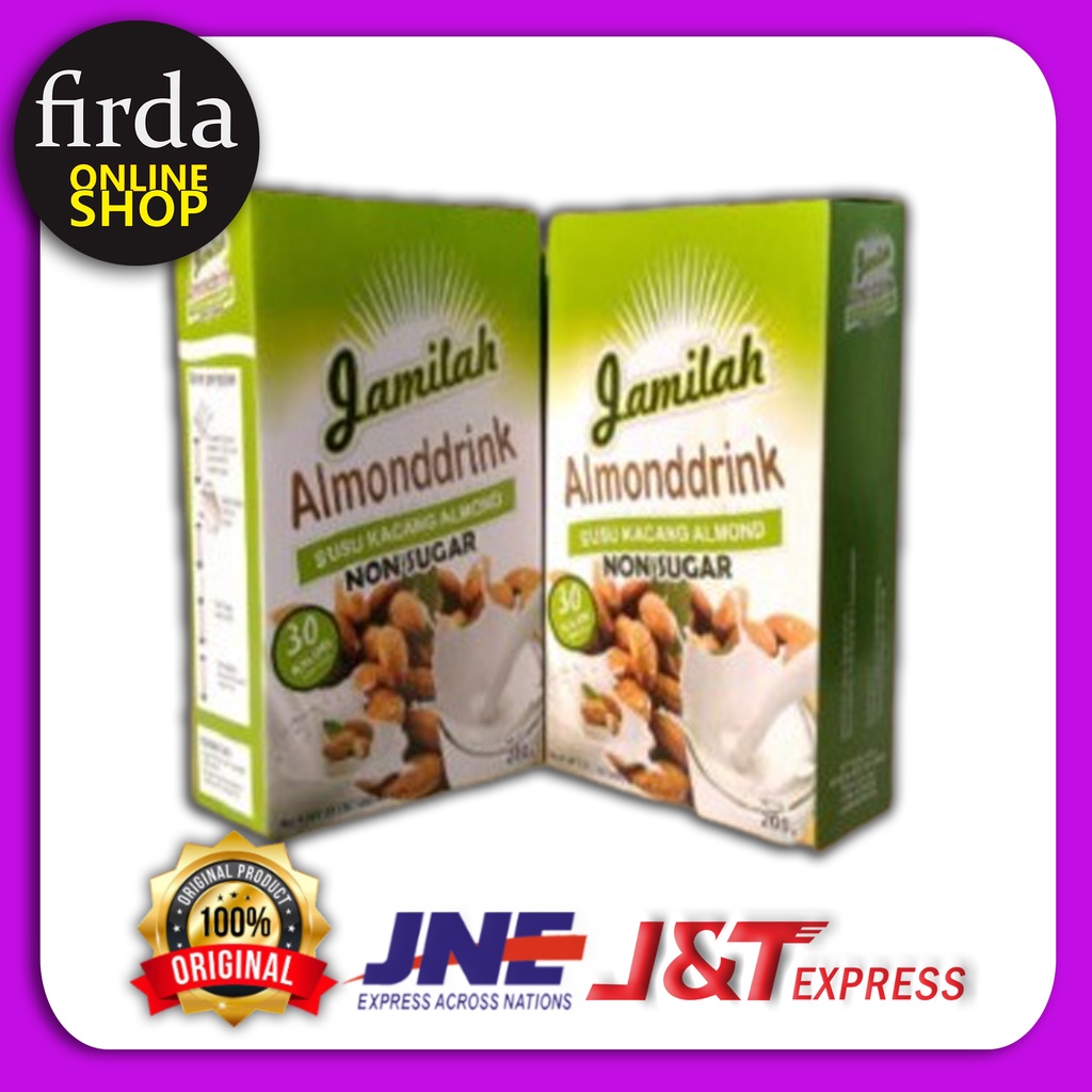 

SUSU ALMONDDRINK JAMILAH / SUSU ALMONDDRINK / SUSU ASI / SUSU KACANG ALMOND RASA NON SUGAR