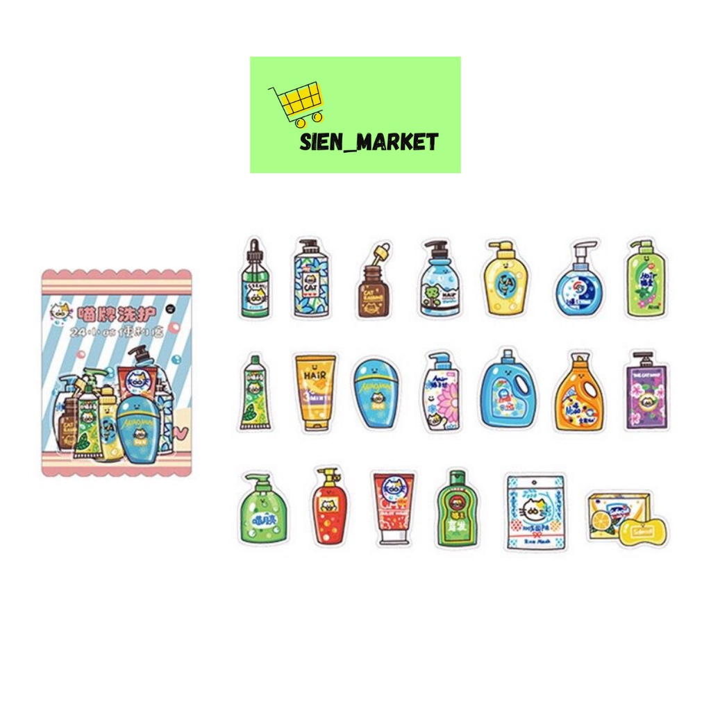 

Sticker Jurnal PVC Shampoo Snack Anti Air Ecer Stiker Notebook Sticker Stiker Murah Sticker Journal