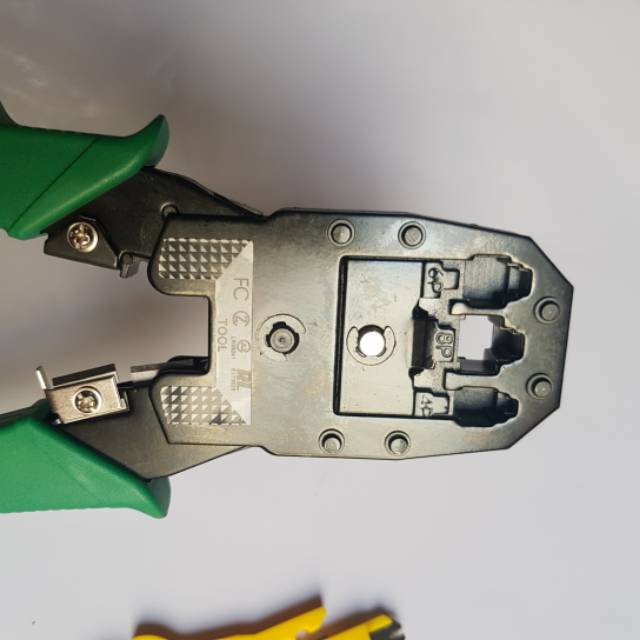 TANG CRIMPING RJ45 RJ11 TANG CRIMPING HIJAU CRIMPING TOOL