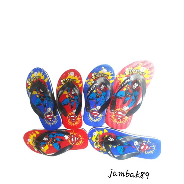 JB Sandal Karakter Anak Superman