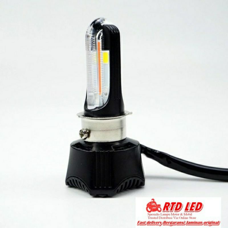 Lampu Depan Led 4 Sisi AC DC H6 40W Plus Senja M02K RTD-2