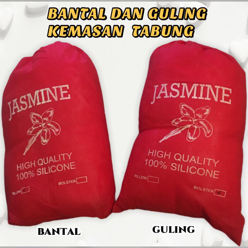 bantal guling hotel premium 100% silicone free tas tabung serut / bantal guling travelling