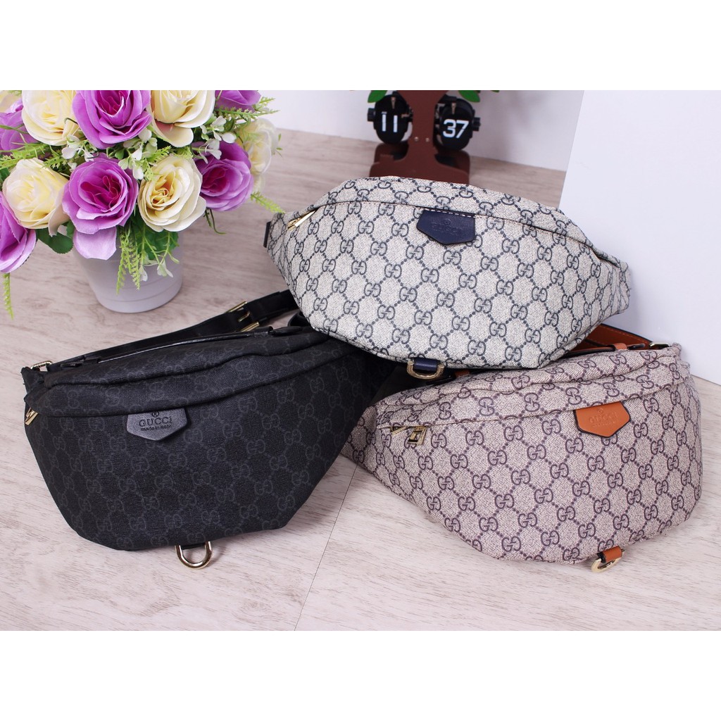  Tas  Gucci  Bumbags Signature 84165 PLM 72 batam  impor 