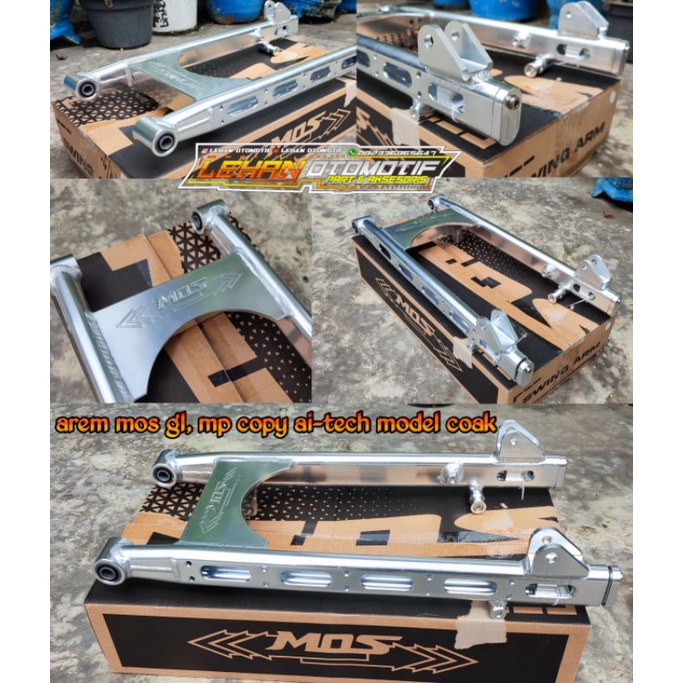 Swing arem gl, mp, tiger, tilam mos model coak bahan almunium