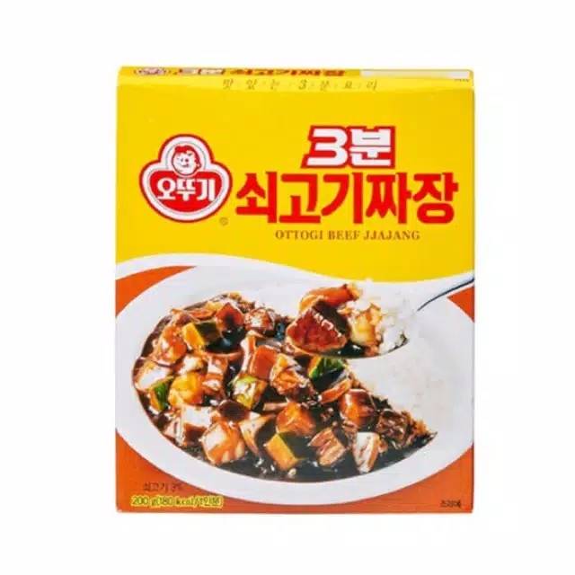 

Ottogi Beef Jjajang 200g Bumbu Korea Kacang Kedelai Hitam dengan Sapi Daging