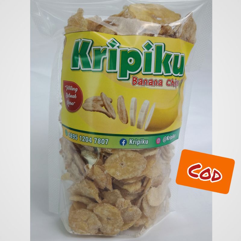 

Keripik Pisang Rasa Barbeque by Kripiku 170gram