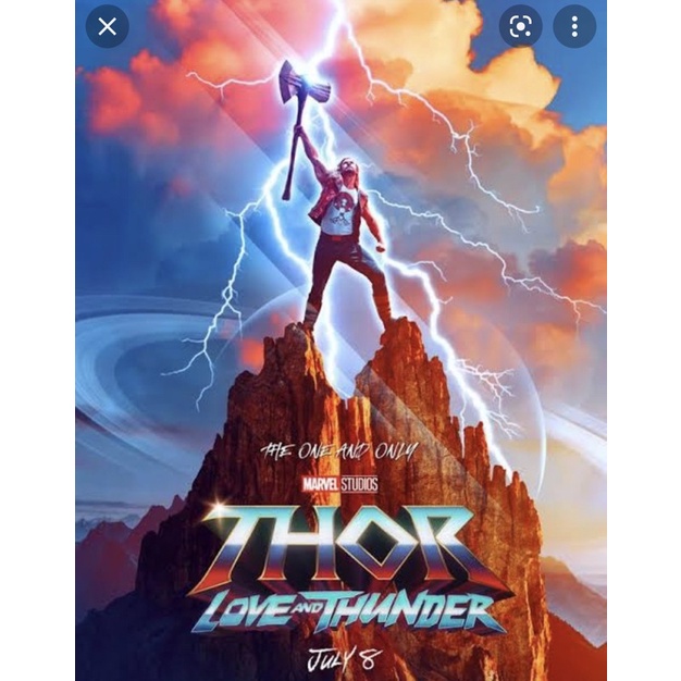 Kaos Thor Love And Thunder Marvel Bahan Combed Premium