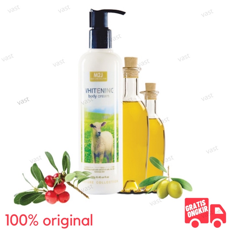 M2J Whitening Body Cream With Milk