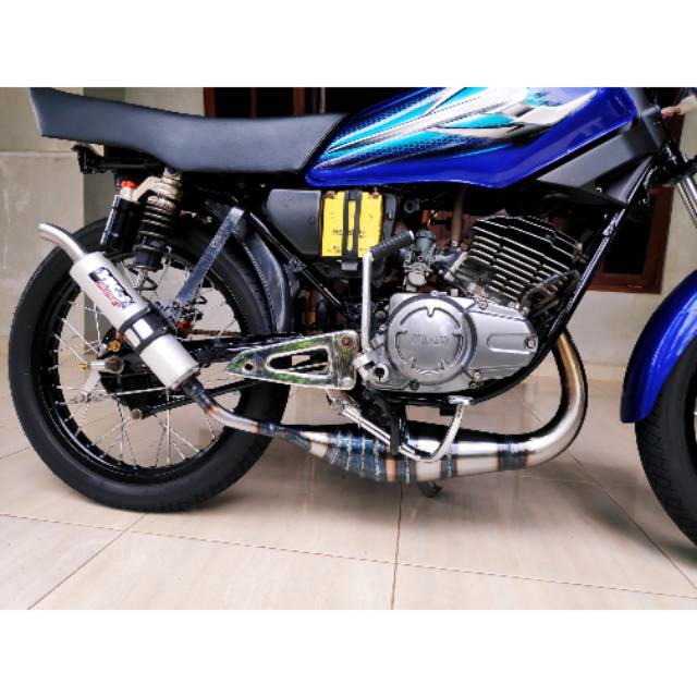 Knalpot RX King YKJ Racing Kolong King Repsol Riset Terbaru Original YKJ Racing-1