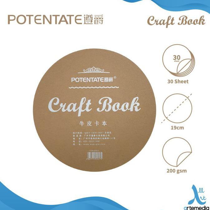 

Trendi Kertas Gambar Potentate 19Cm Craft Paper Circle Drawing Pad Terbatas