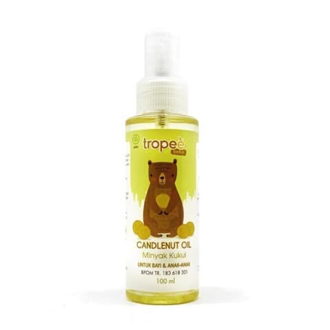 Makassar ! Tropee Bebe Candlenut Oil - Minyak Kemiri 100 ML