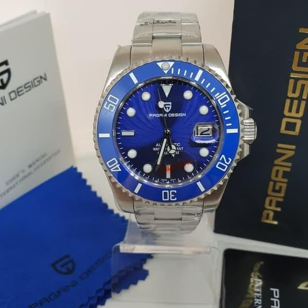 jam tangan pagani design biru