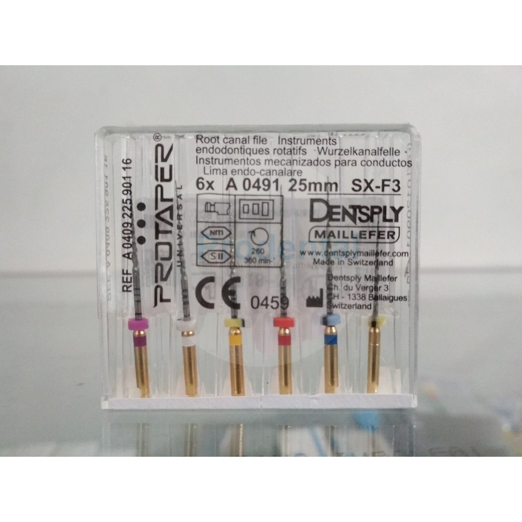 Protaper Dentsply 25mm NiTi SX-F3