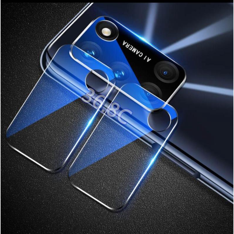 Pelindung Layar Tempered Glass 2 In 1 9d Bening Transparan Untuk Oppo A52/A92 Reno 3 Pro Realme C11 C15 6i 5i C3 A31 2020