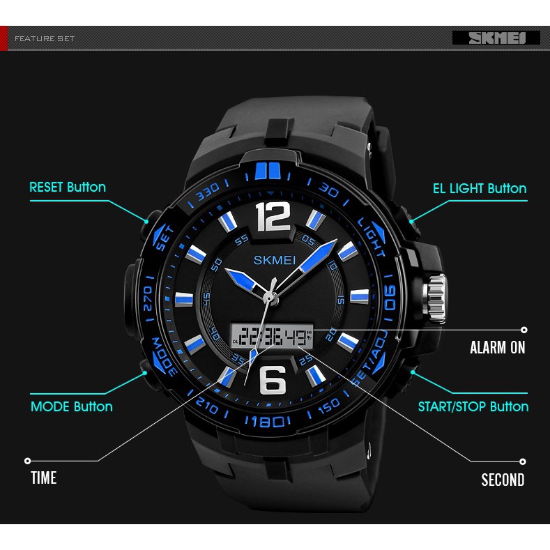 Jam Tangan Pria / SKMEI ORIGINAL / SKMEI 1273 / SKMEI