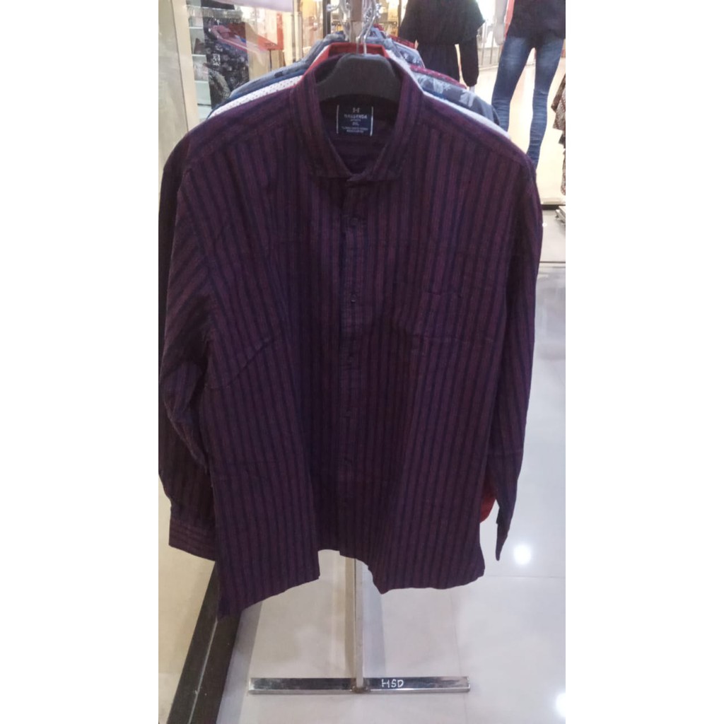 HASSENDA KEMEJA PRIA BIG SIZE LENGAN PANJANG HDKDB53395
