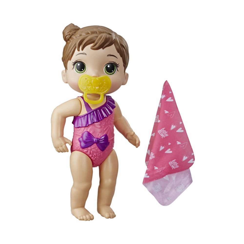 Baby Alive Boneka  Bayi  Splash Snuggle Shopee Indonesia