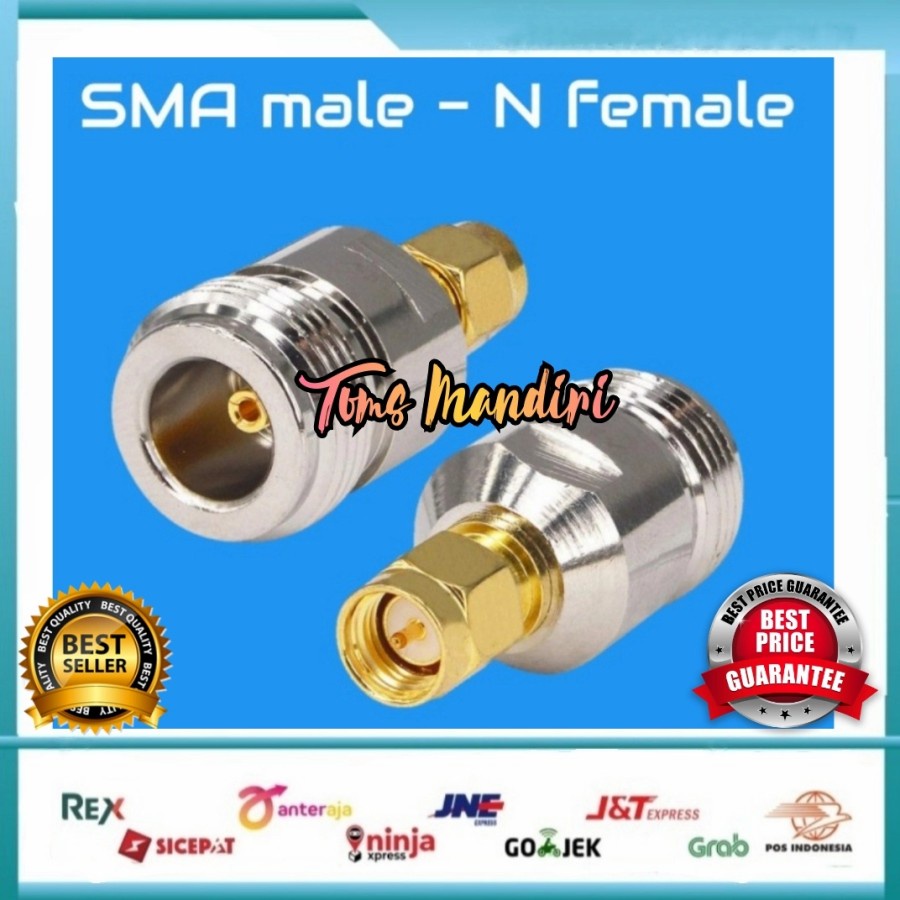 Adapter Converter N Female To SMA Male/SMA male to N female