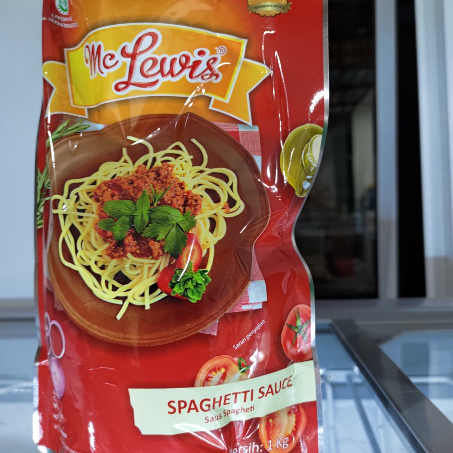 

McLewis spaghetti sauce 1kg