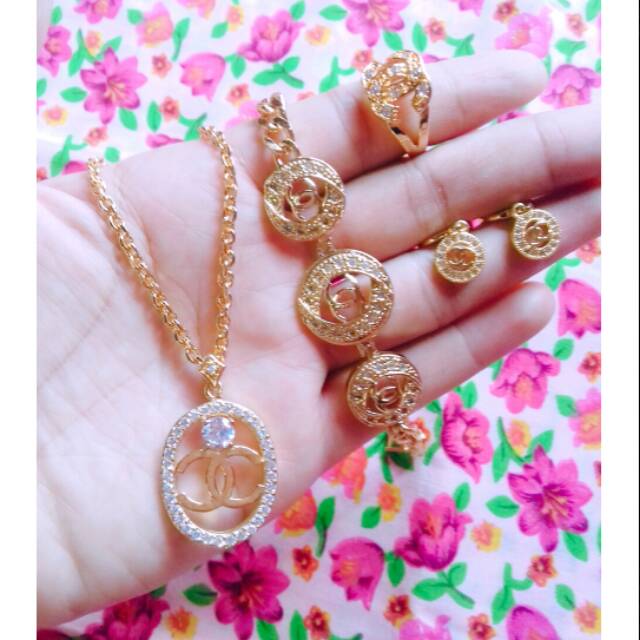 SET XUPING / SET XUPING CHANEL / SET PERHIASAN MURAH